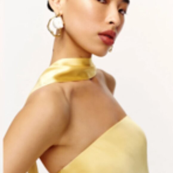 REFORMATION Oren Silk Dress - Picture 3 of 3